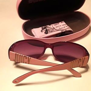 Pink Juicy Couture Sunglasses with Case